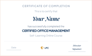 Sample Certificate